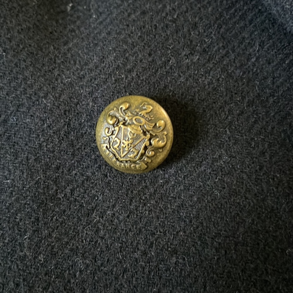 Intermix Navy Peacoat with Gold Buttons - Picture 5 of 13